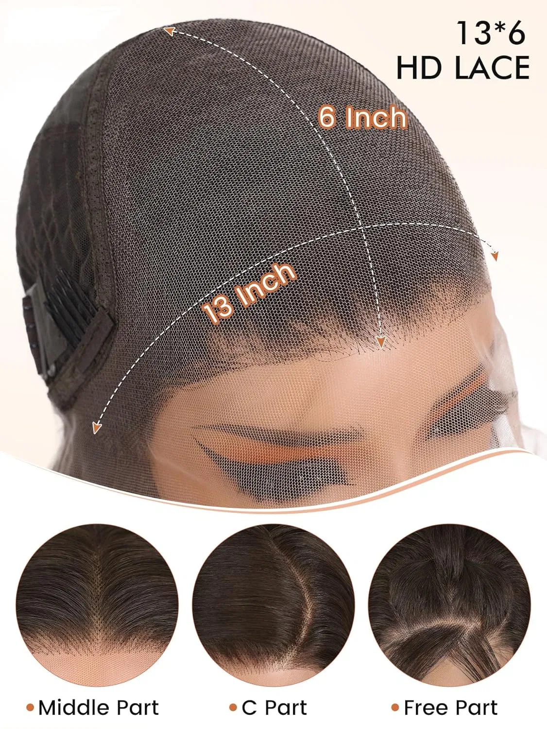 Длинный парик «Flip Curl» от WIGNEE Wignee, Braun — фото 3