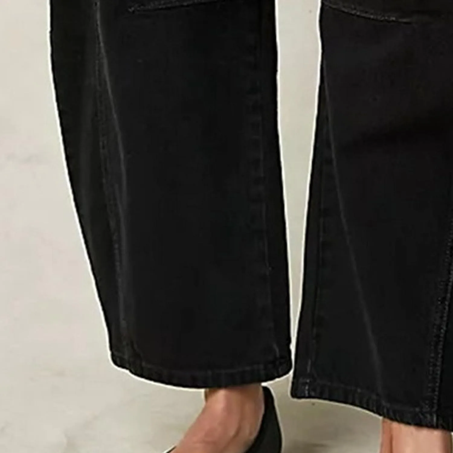 Джинсы женские High Waisted Wide Barrel Leg — фото 3