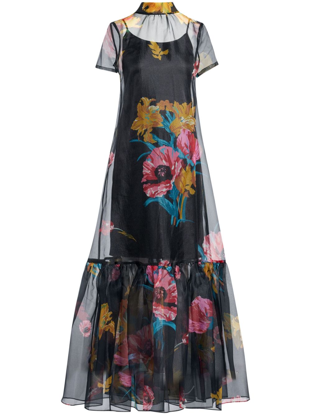 

Платье Staud Women's Calluna длиной до пола, First Bloom Night