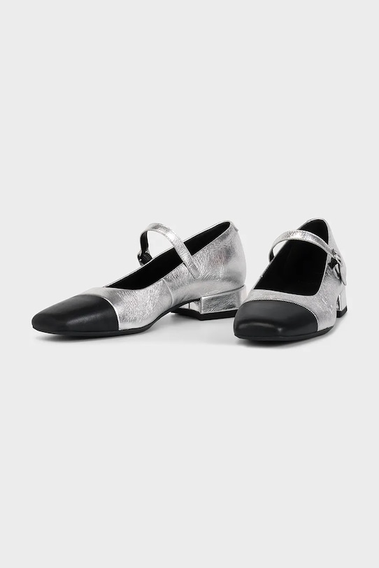 Кожаные босоножки DEBBI Vagabond Shoemakers, серебряный — фото 2