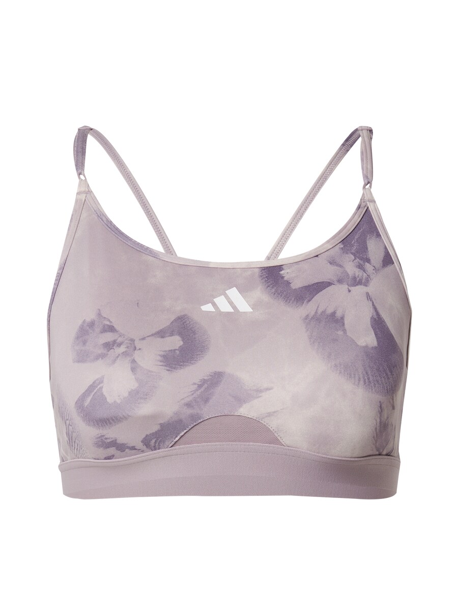 

Спортивный бюстгальтер без косточек ADIDAS PERFORMANCE Aeroreact Train Essentials, цвет Lilac/Mauve