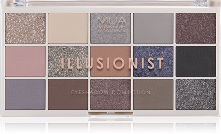 

Палитра теней для век MUA Makeup Academy Professional 15 Shade Palette, Illusionist 12 g