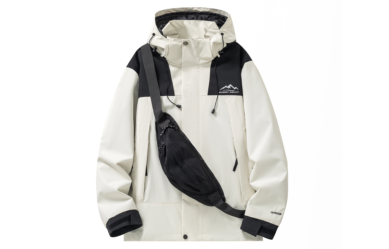 

Ветровка унисекс BOBBY ABLEY, цвет слоновая кость, Белый, Ветровка унисекс BOBBY ABLEY, цвет слоновая кость