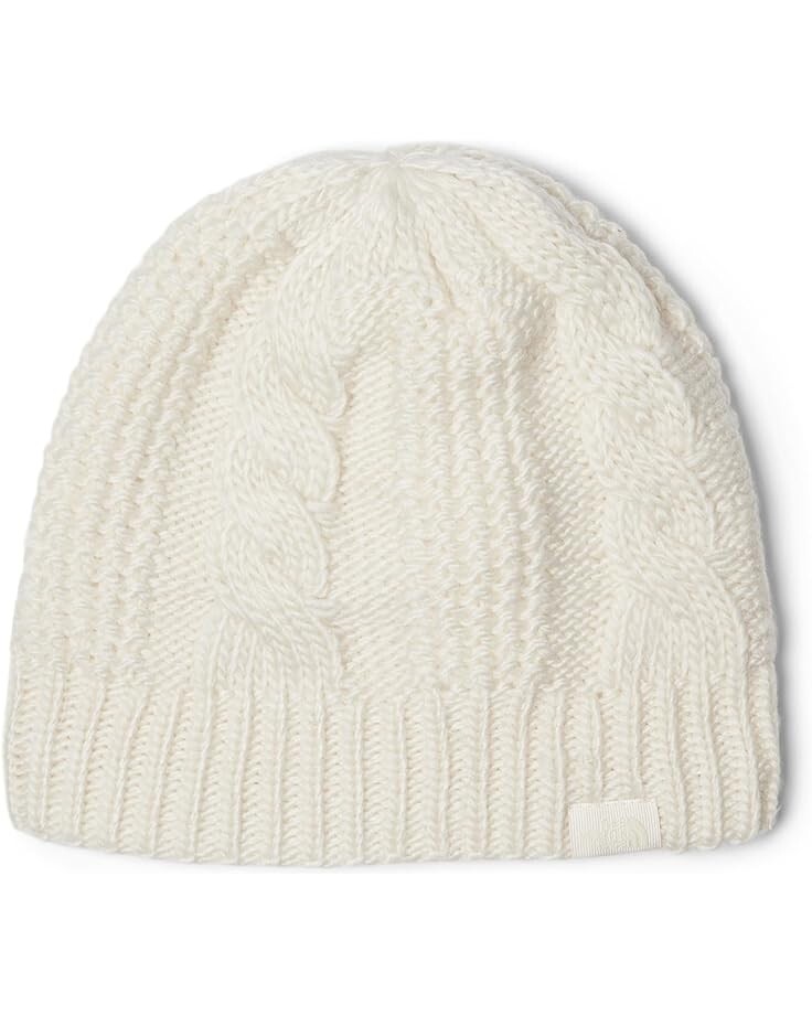 

Шапка The North Face Oh Mega Lined Beanie, цвет White Dune