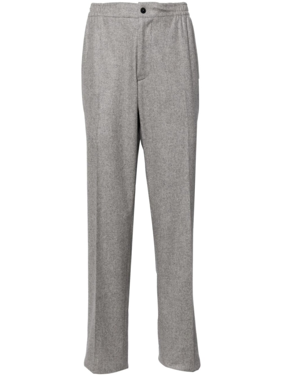 

Кашемировые брюки прямого кроя Kiton, серый