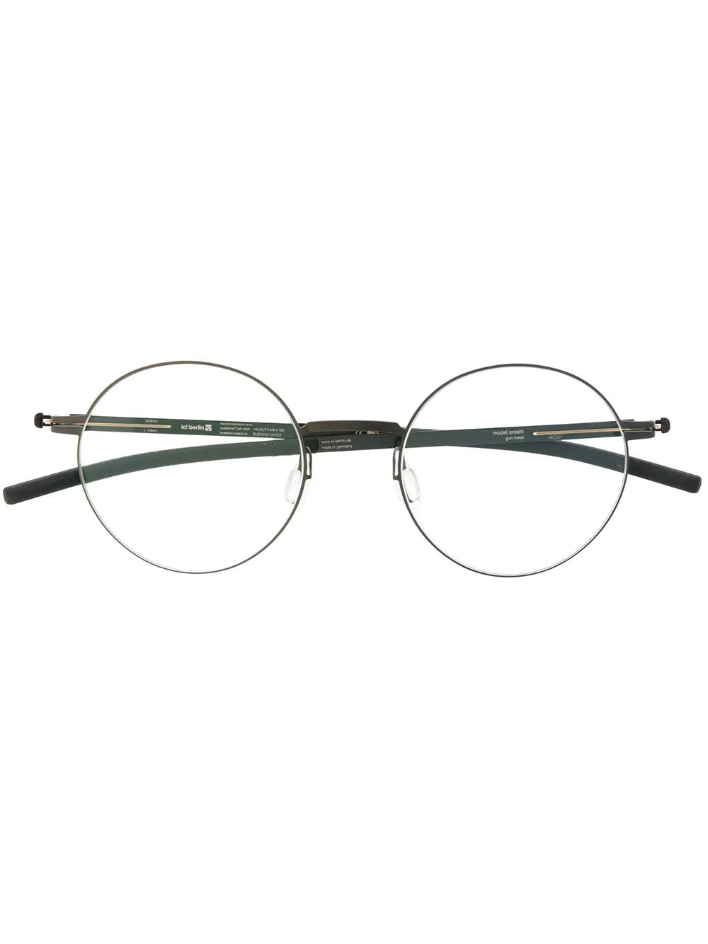

Очки в круглой оправе очки Berlin Oroshi в круглой оправе Ic! Berlin, черный
