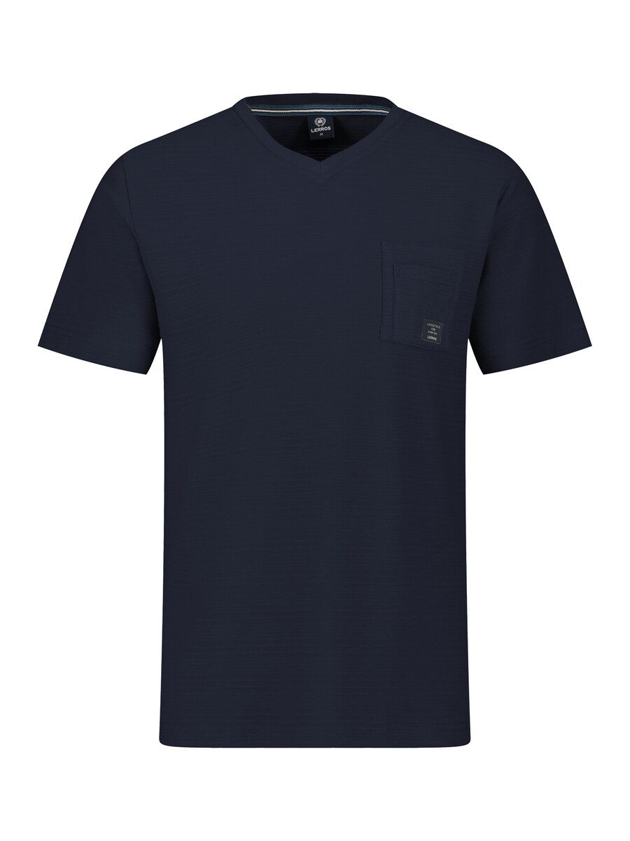 

Классическая футболка LERROS Shirt, темно-синий