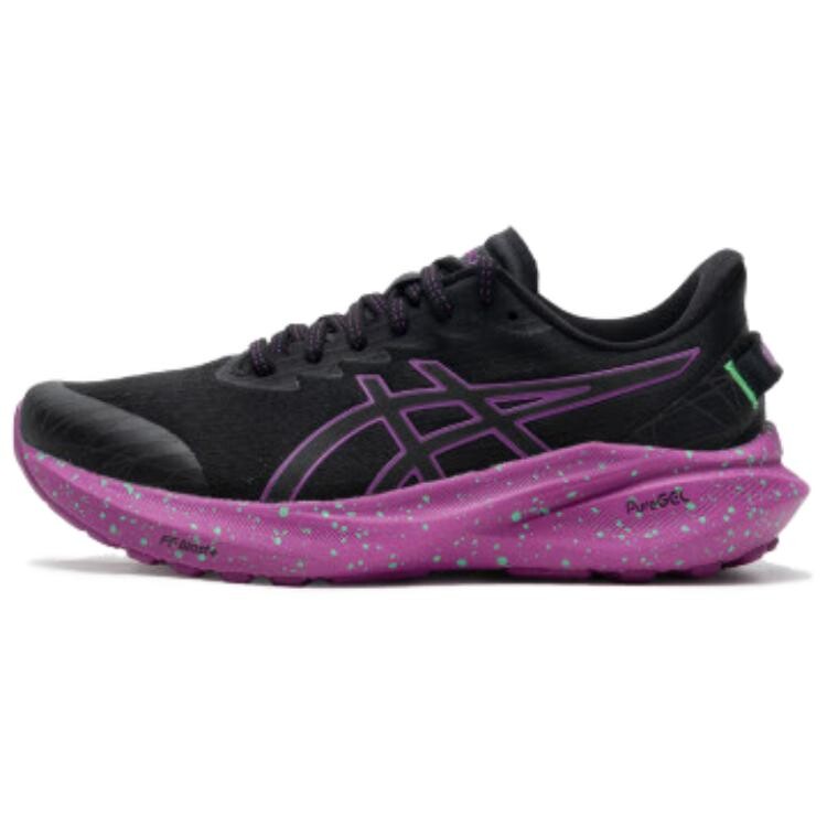 

Кроссовки женские с низким верхом, черный/фиолетовый Asics