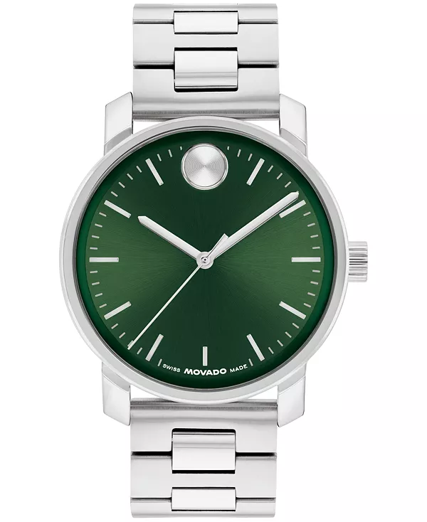 

Мужские часы Bold Access Swiss Quarter из нержавеющей стали, 41 мм Movado, silver-tone