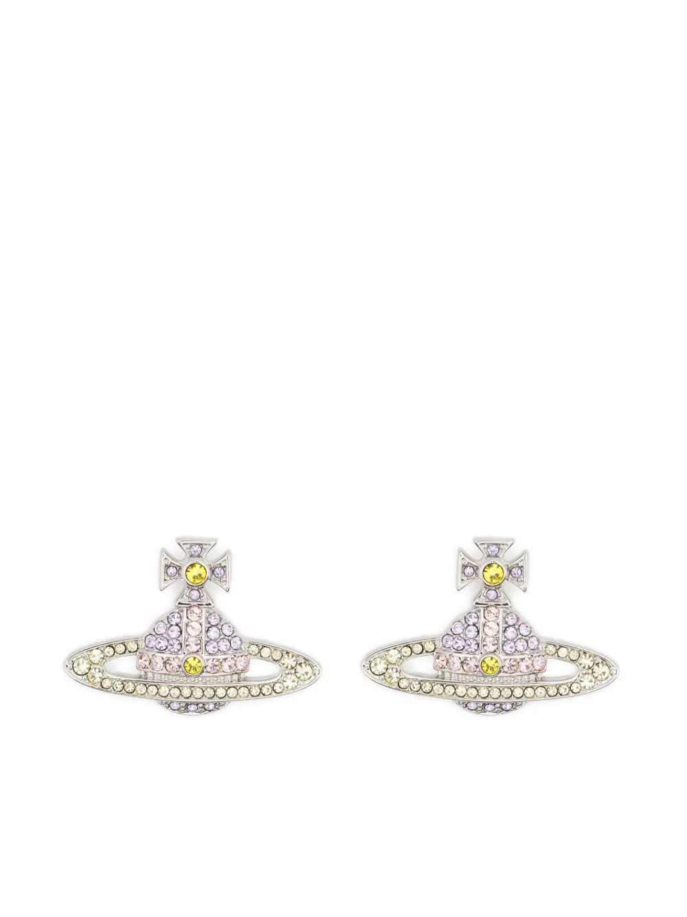 

Серьги с декором Orb Vivienne Westwood, серебристый