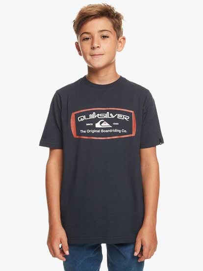 

Футболка Quiksilver QS MIND BARREL SS YTH, синий