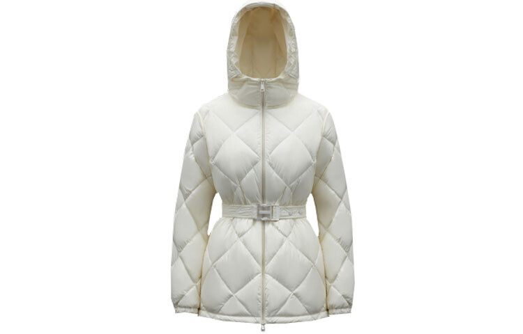 

Пуховик женский белый Moncler