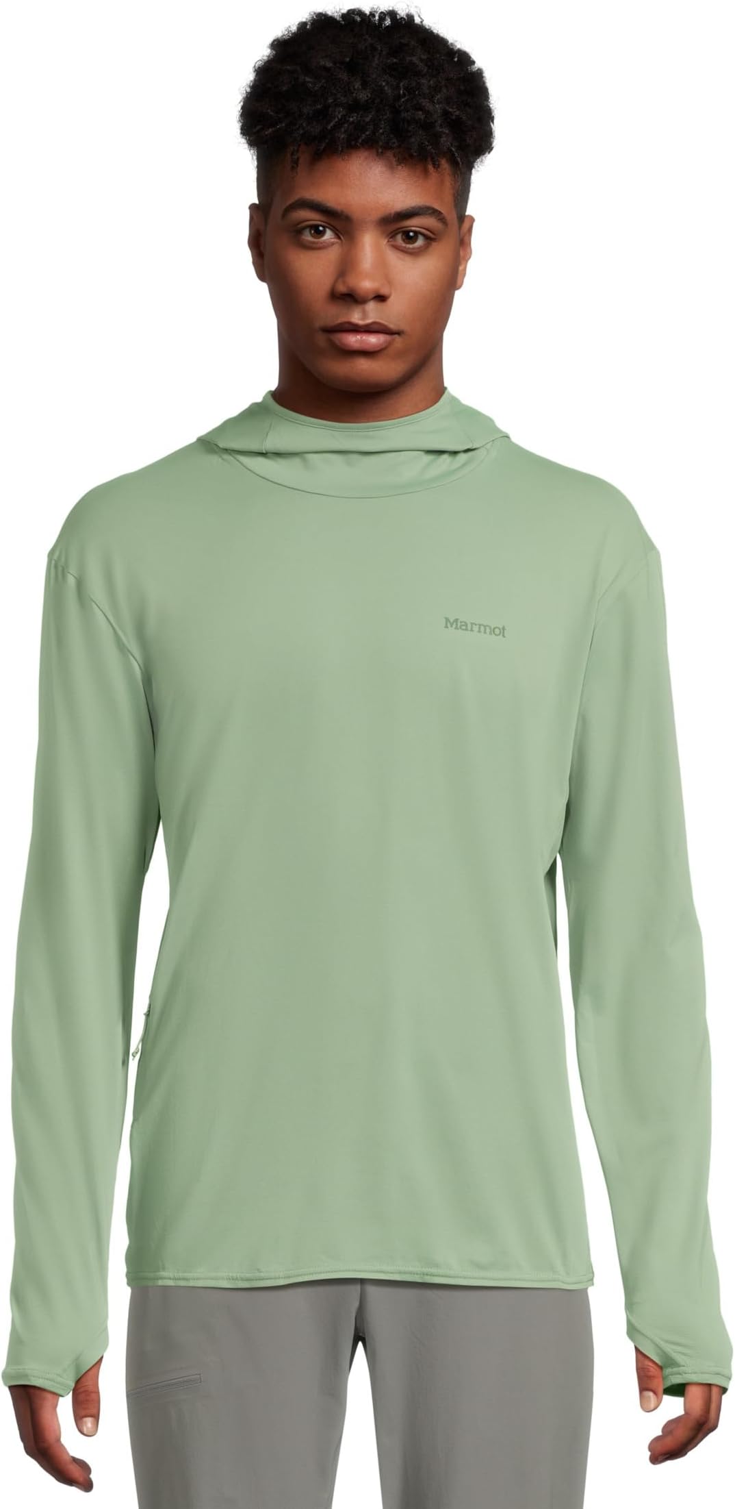 

Мужская толстовка AirExchange SolarShield Marmot, Agate Green