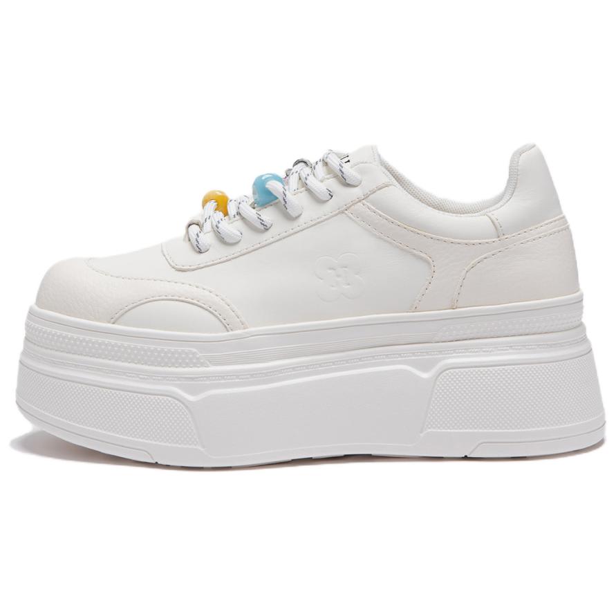 Низкие повседневные туфли женские HERLIAN, White