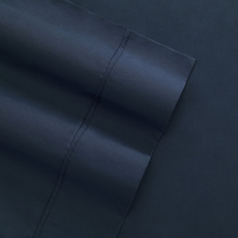 

Комплект сатиновых простыней или наволочек Columbia Omni Freeze Super Soft с охлаждением, темно-синий