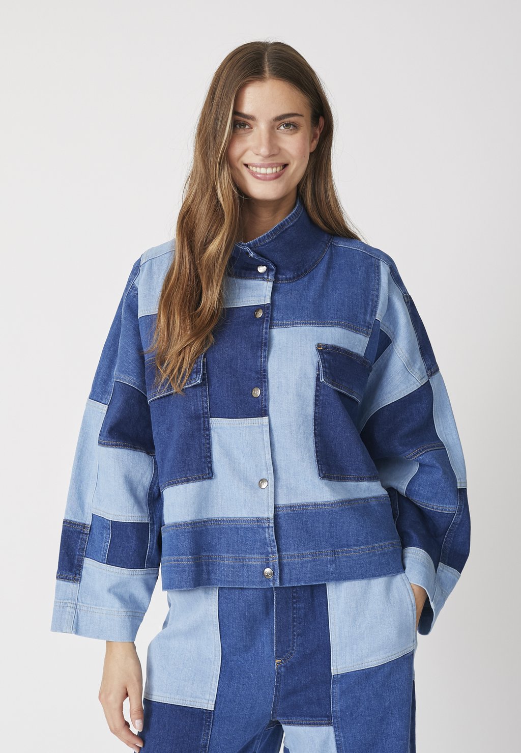 

Джинсовая куртка PATCHCC DENIM Co'couture, цвет Denim Blue
