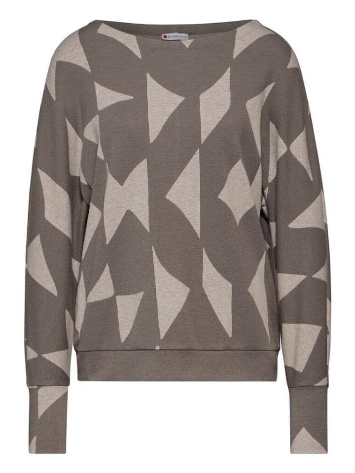 

Лонгслив Street One Langarmshirt, цвет rich mocha