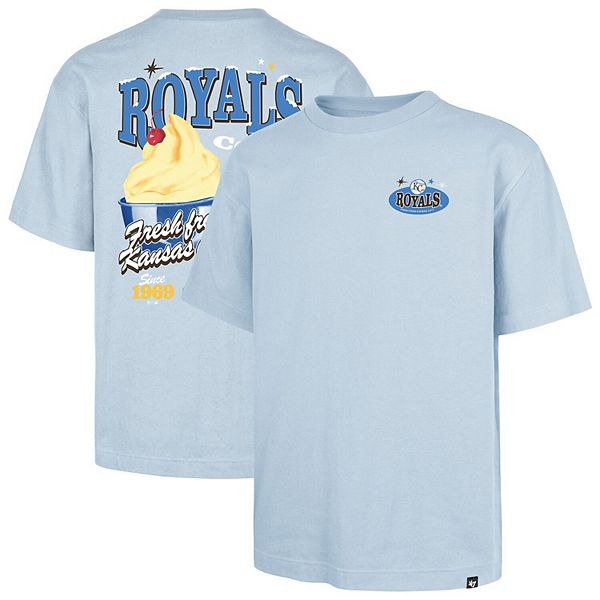 

Мужская футболка '47 Kansas City Royals Ice Cream Parlor Foundation light blue 47 Brand