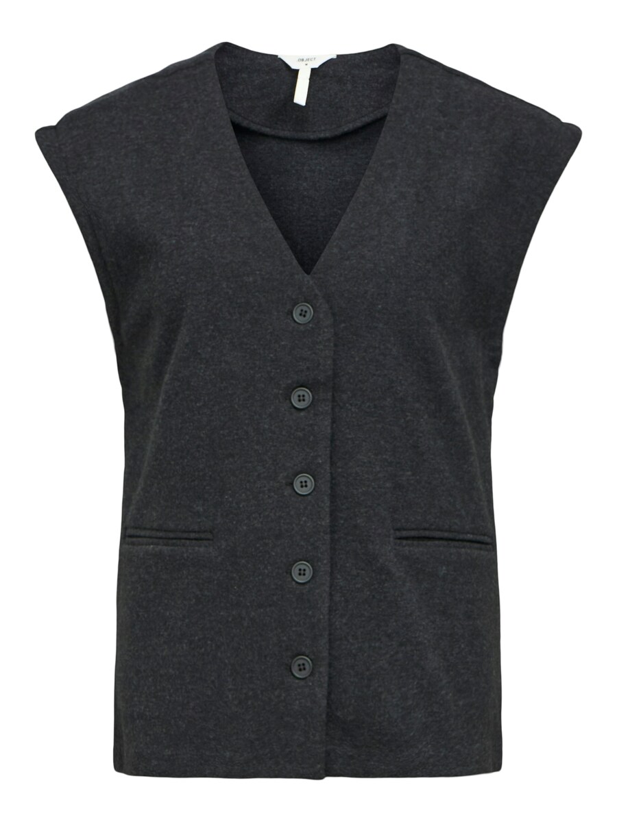 

Жилет OBJECT Vest OBJMonica, пятнистый серый
