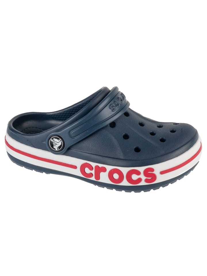 

Детские сабо Crocs Bayaband синего цвета