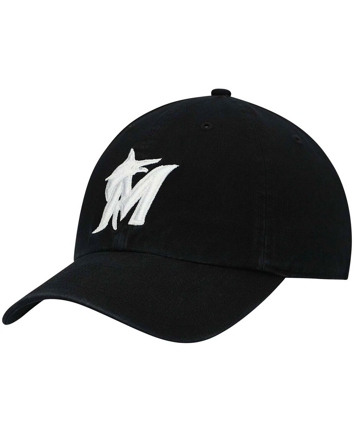 

Мужская черная регулируемая кепка Miami Marlins Challenger '47 Brand