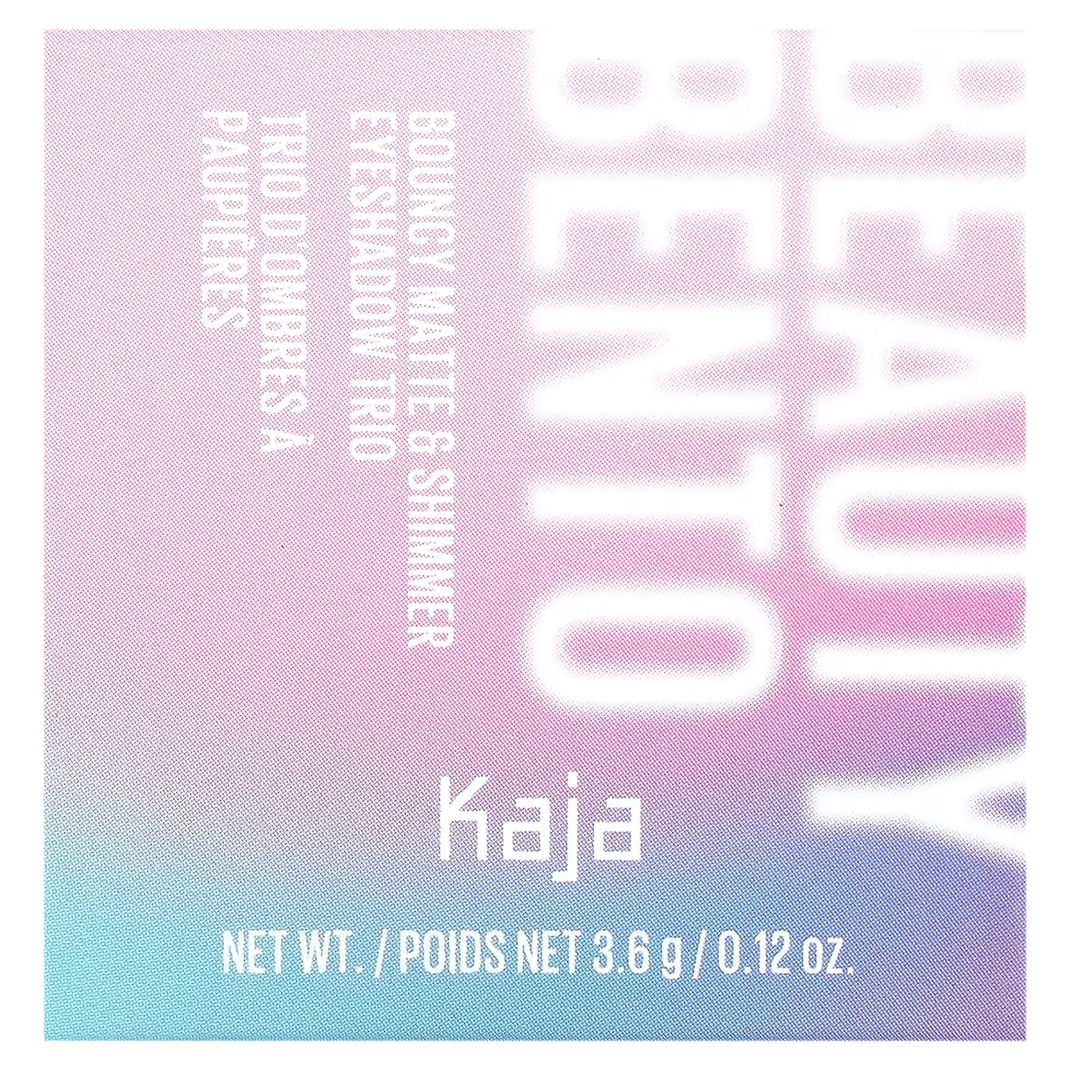 Тени для век Kaja Beauty Bento Bouncy Chrome Shimmer & Matte Trio 10 Spiked Ginger — фото 2