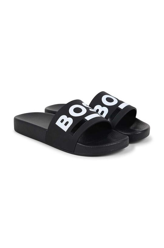 Детские шлепанцы Aqua Slides Boss, черный
