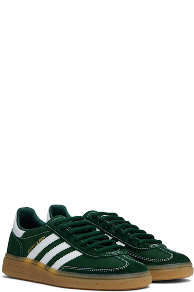 Зеленые кроссовки adidas Originals Edition Handball Spezial Sporty & Rich — фото 4