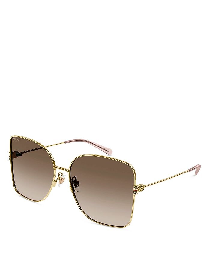 

Солнцезащитные очки Not A Fork Squared, 62 мм Gucci