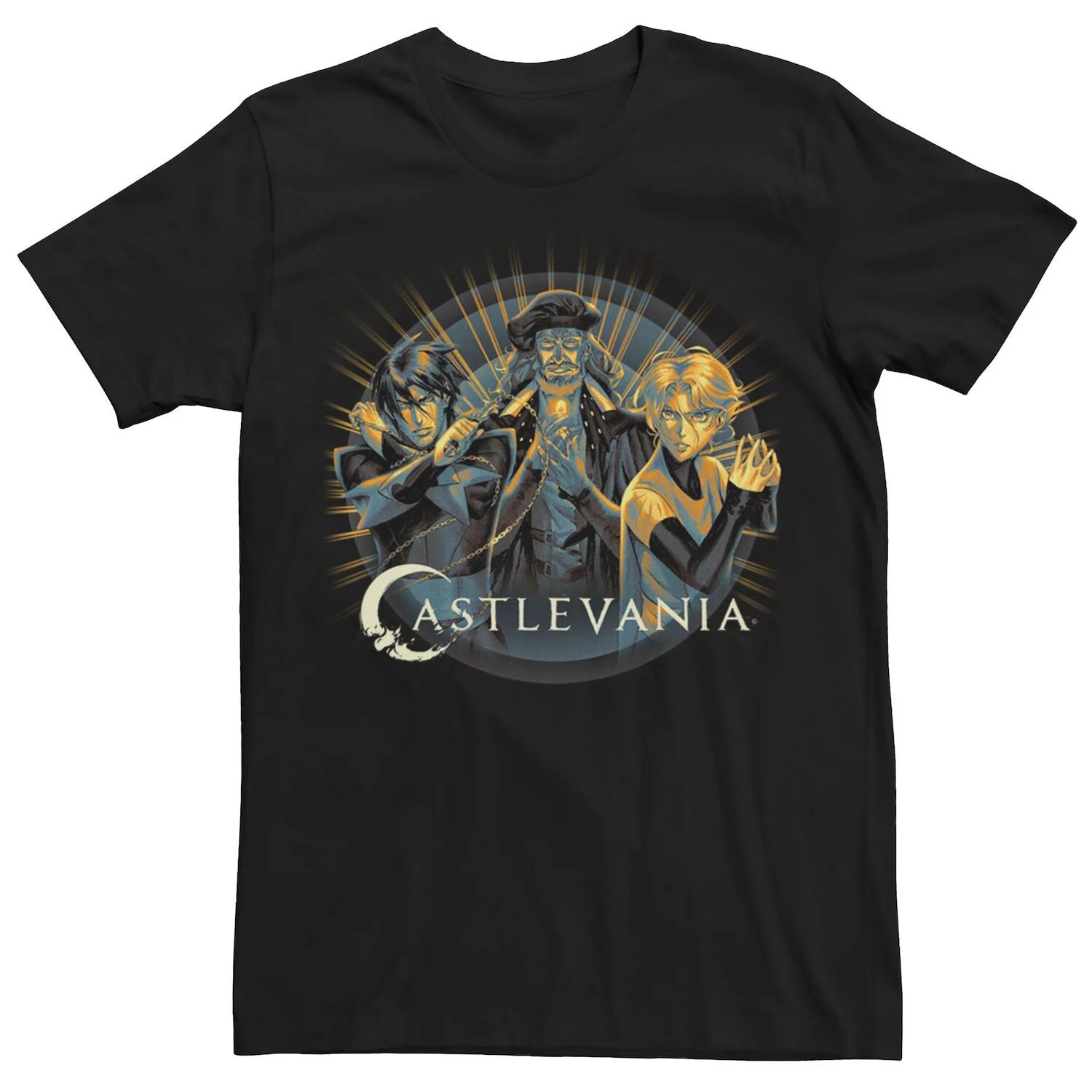 

Мужская футболка Netflix Castlevania Light Up Trio Licensed Character