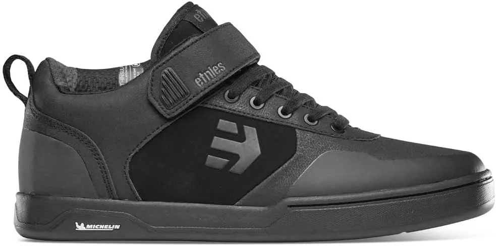 Мужские резиновые ботинки для скейтборда Etnies Culvert Mid Top для горного велосипеда Michelin, черный — фото 4