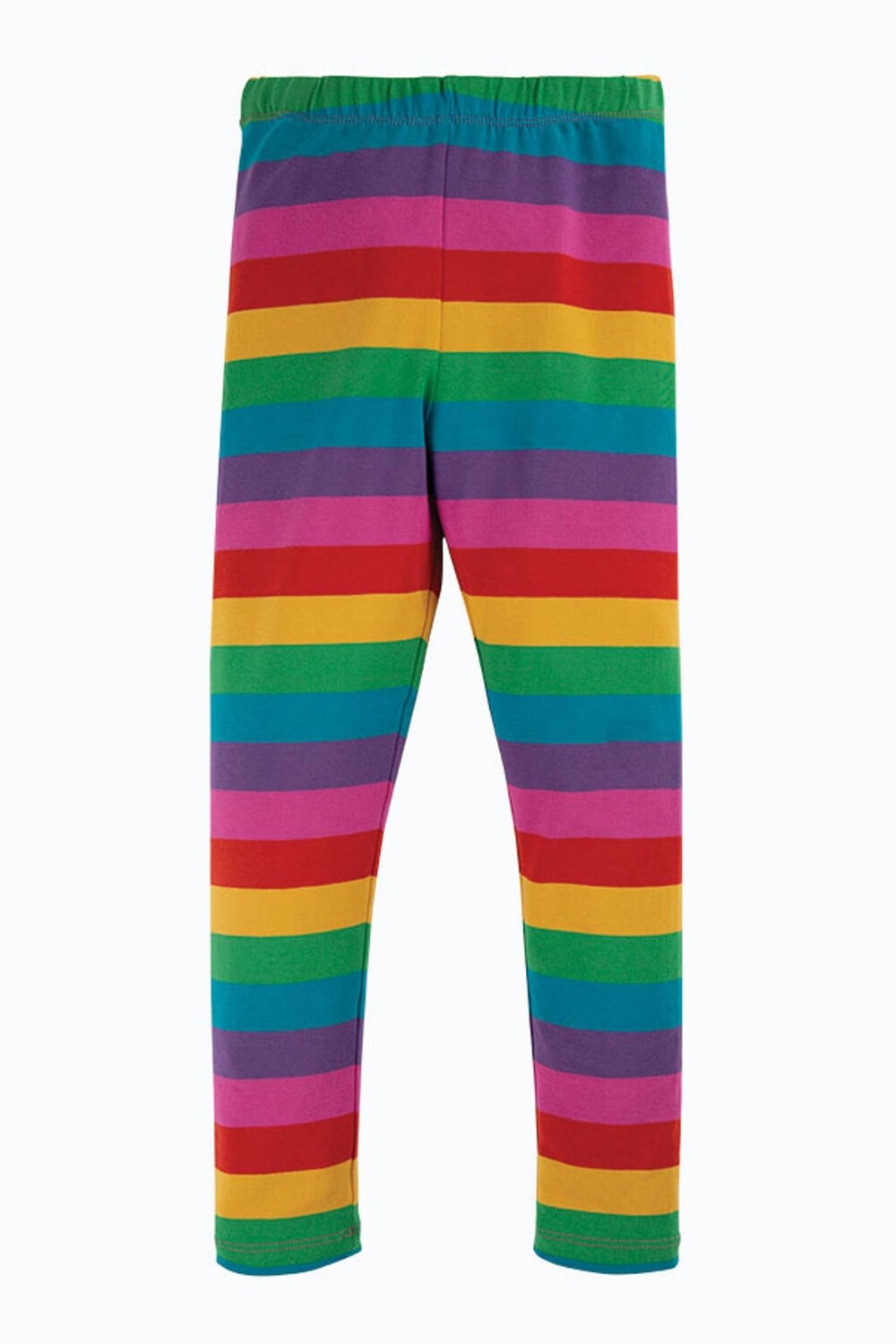 Розовые леггинсы из натурального хлопка суперэластичной ткани Frugi, розовый — фото 3