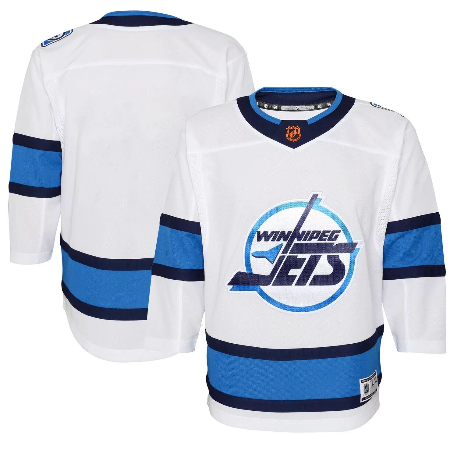 

Молодежная белая футболка Winnipeg Jets Special Edition 2.0 Premier Blank Outerstuff, Белый, Молодежная белая футболка Winnipeg Jets Special Edition 2.0 Premier Blank Outerstuff