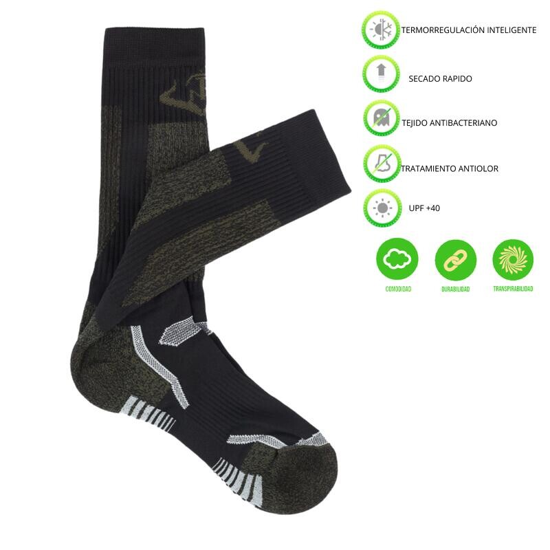 

Носки Pasion Morena, цвет black/khaki