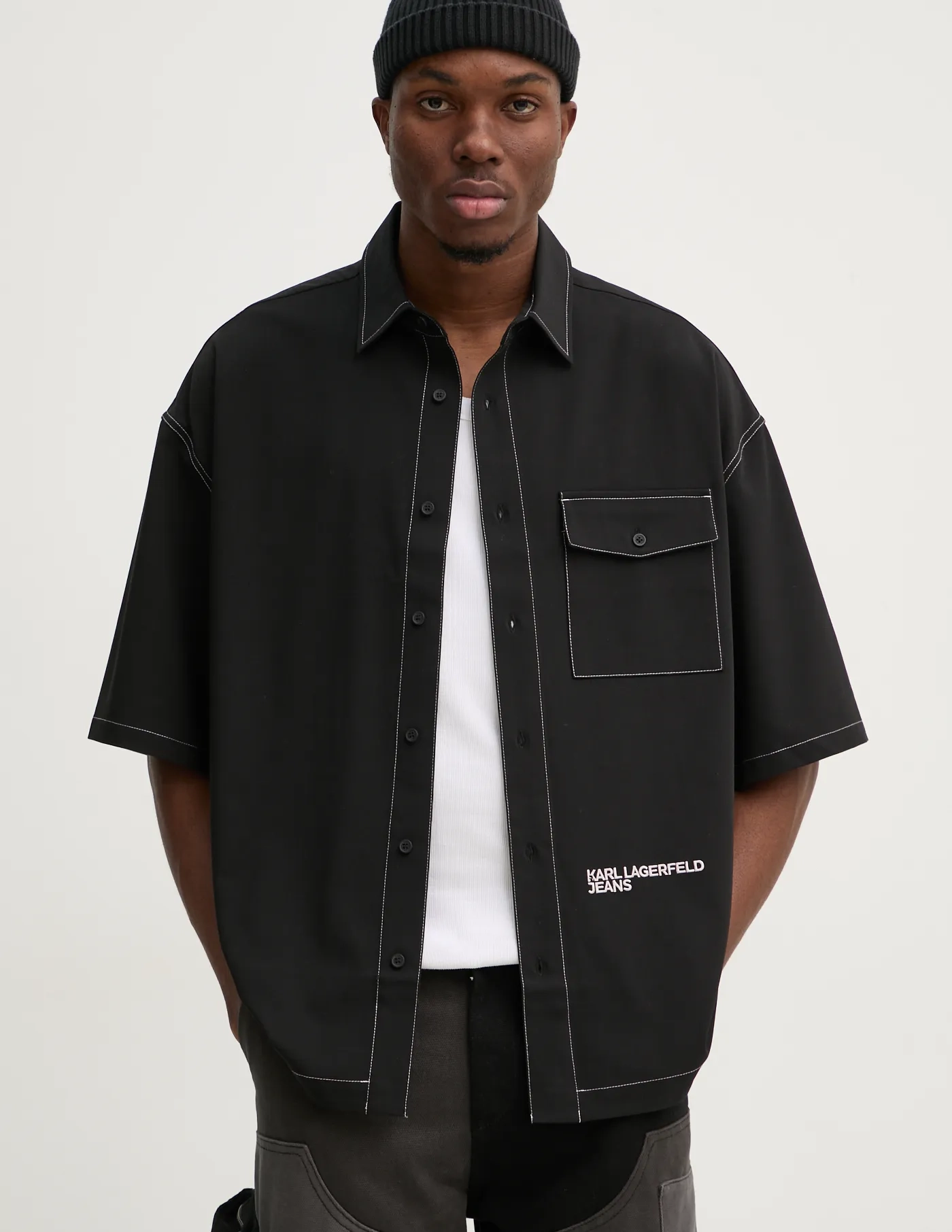 

Рубашка Karl Lagerfeld Jeans, черный