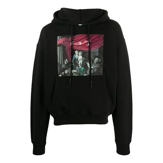 

Толстовка caravaggio paint over tee 'black' Off-White, черный