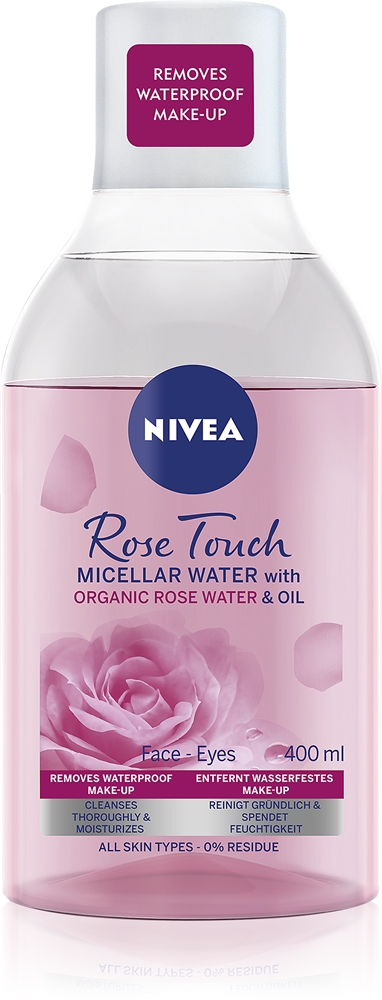 

Двухфазная мицеллярная вода Rose Touch Nivea, 400 мл