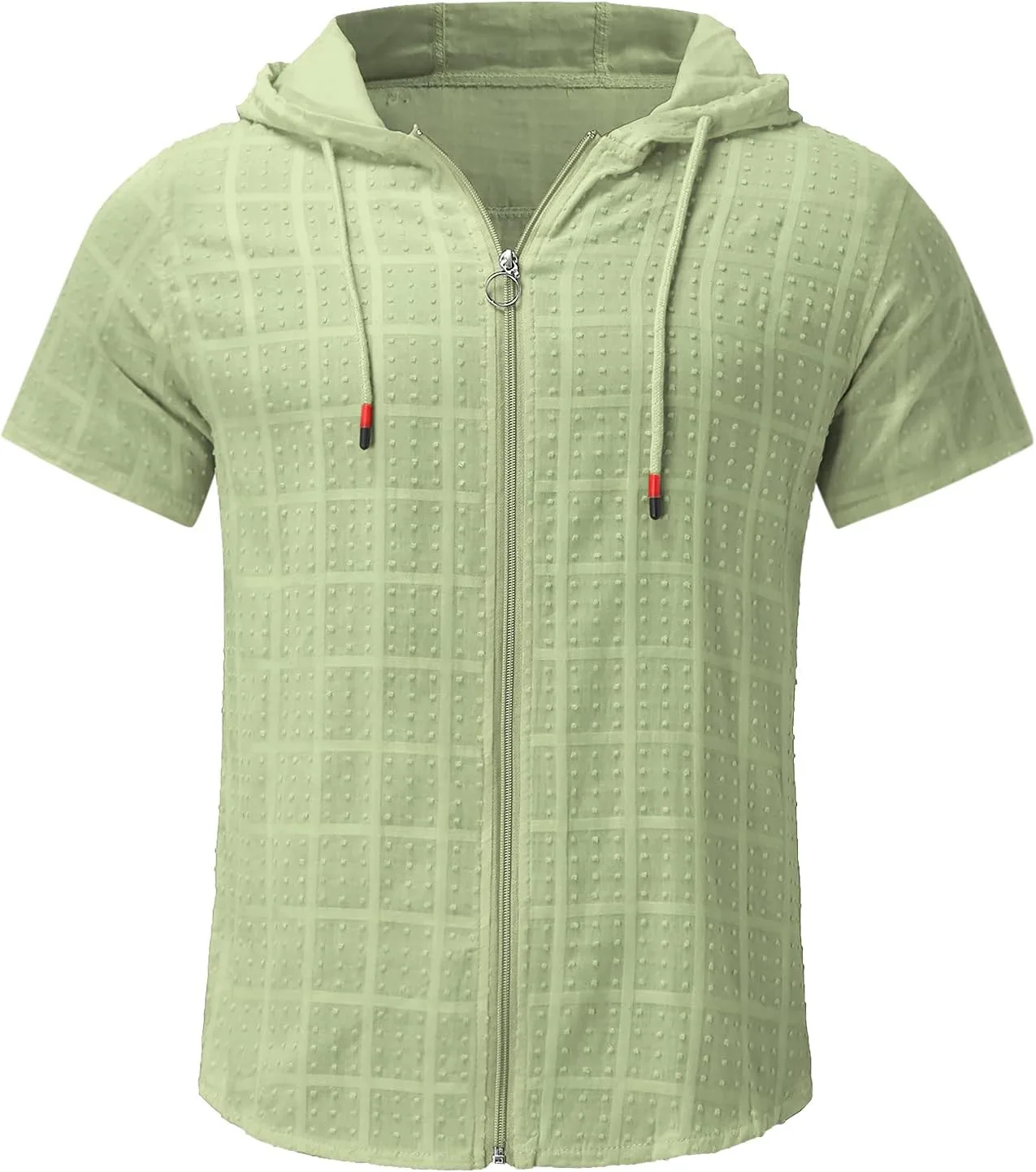 

Мужская легкая кардиган-толстовка с капюшоном на молнии