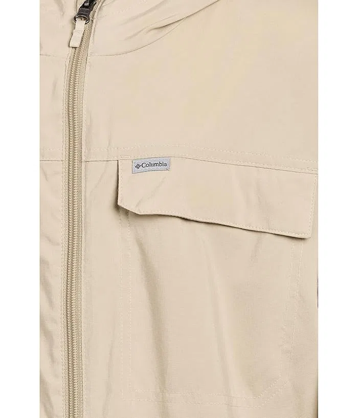 Худи Columbia Kids Skien Valley Hooded Long Sleeve Shirt, Ancient Fossil — фото 3