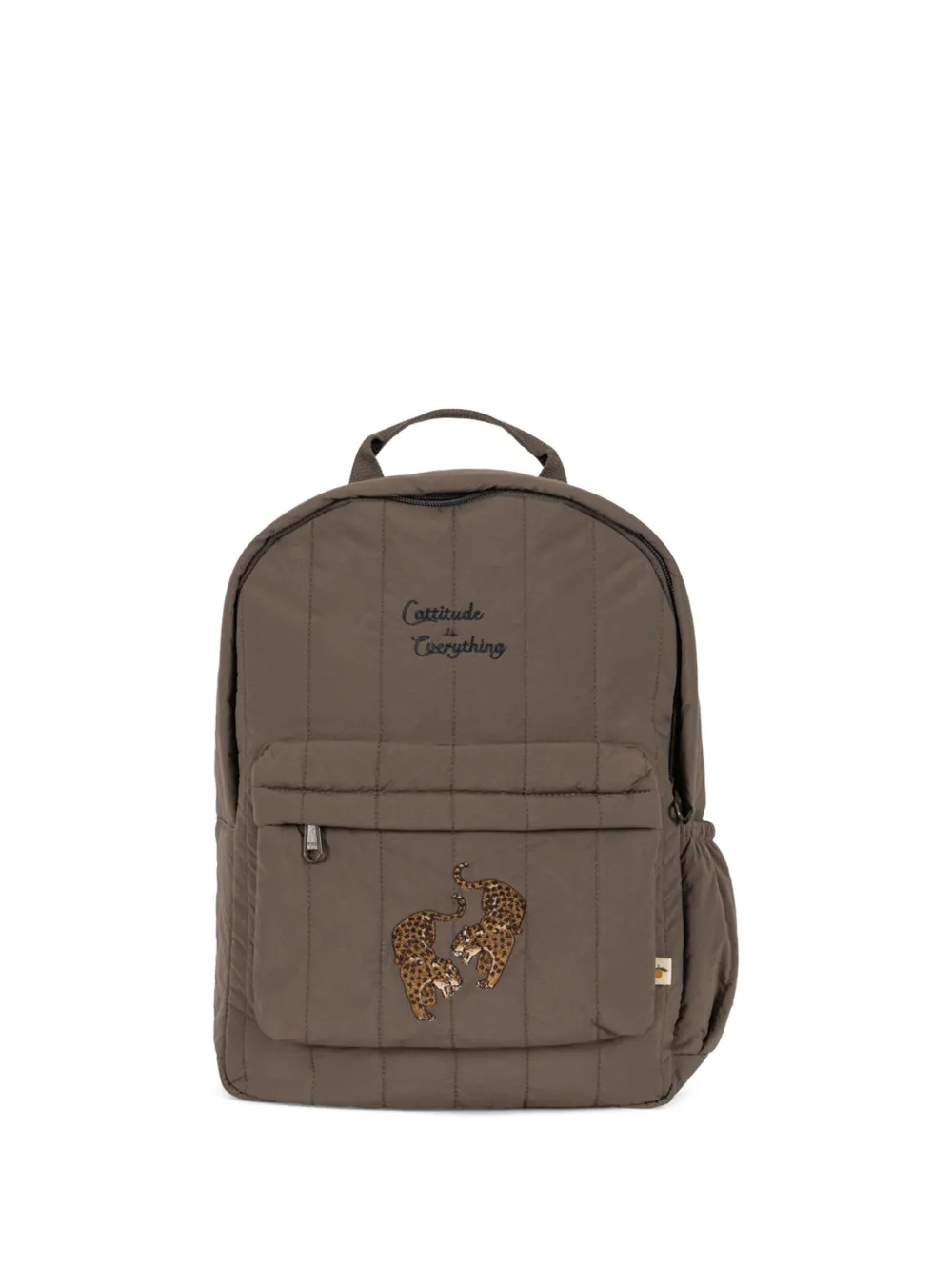 

Стеганый рюкзак Juno Konges Sløjd, коричневый