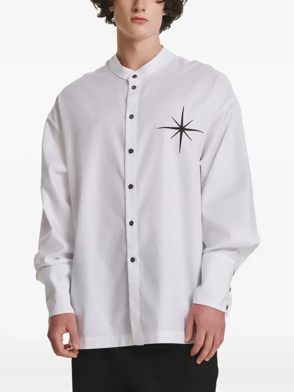 

Рубашка с вышивкой Irina Voinea, белый