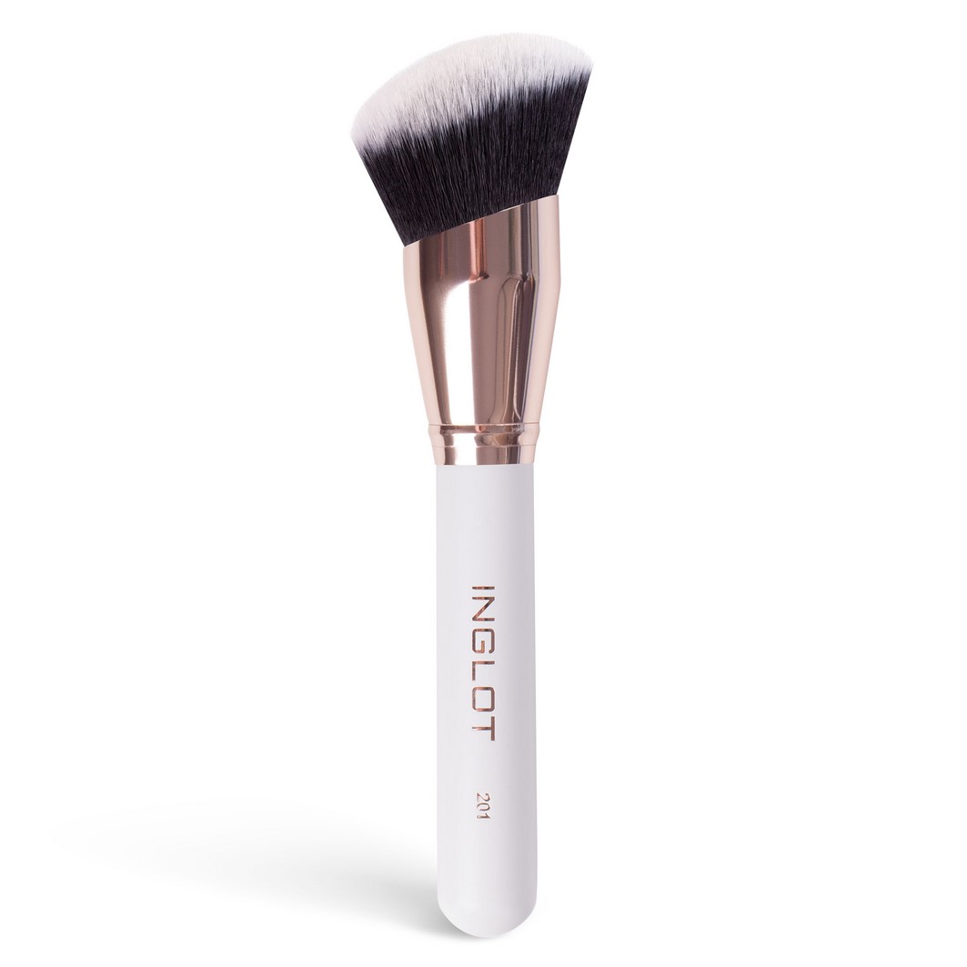 

Кисть для лица makeup brush nr 201 Inglot, количество 1 шт.
