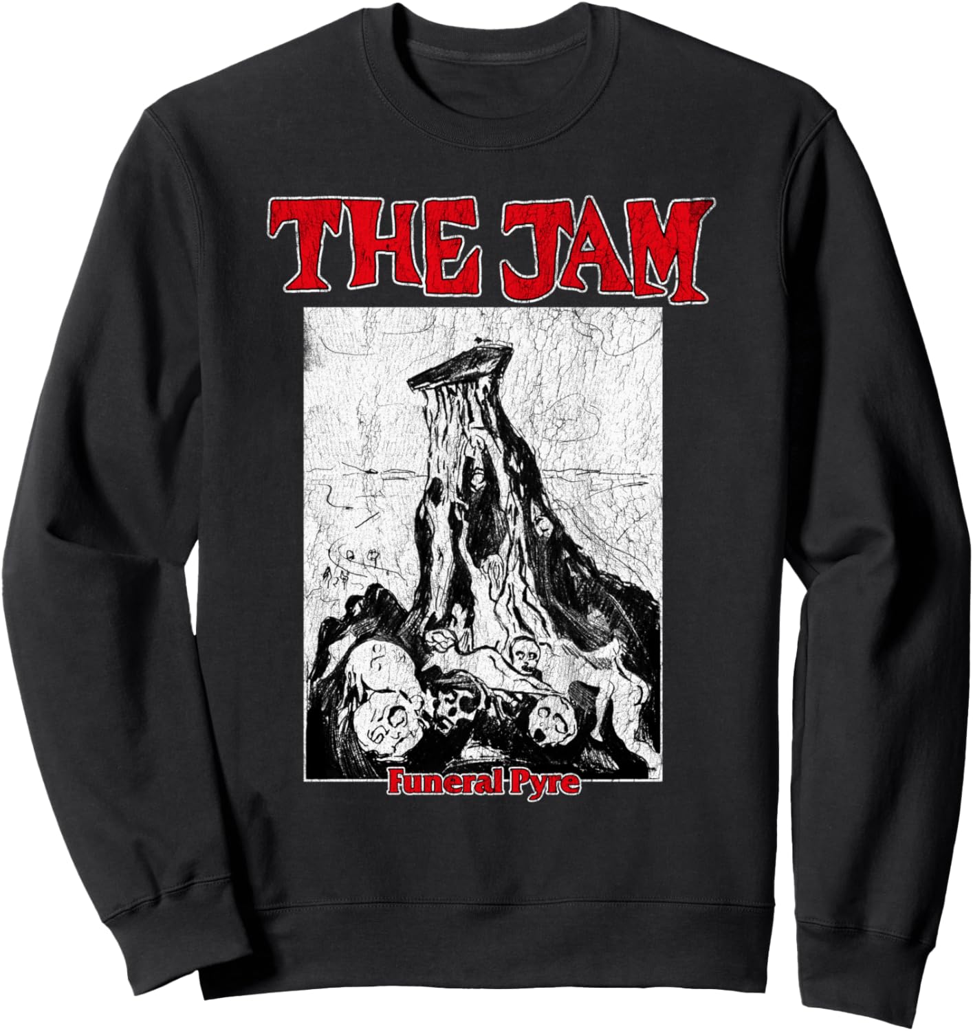 

Официальная толстовка The Jam Funeral Pire, черная