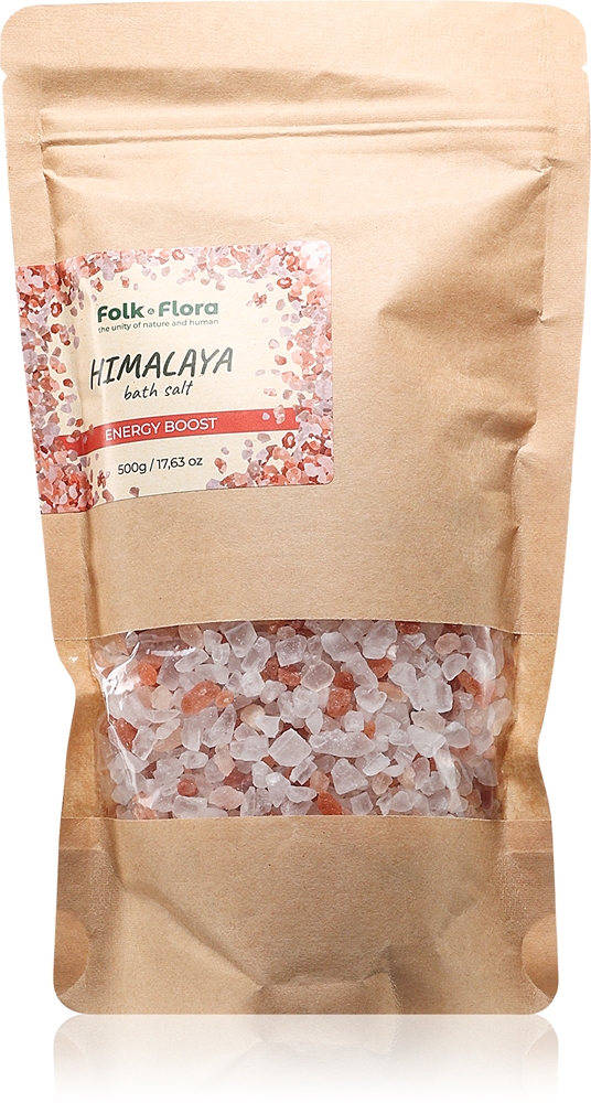

Расслабляющая соль для ванн «Гималайя» Folk & Flora, 500 гр