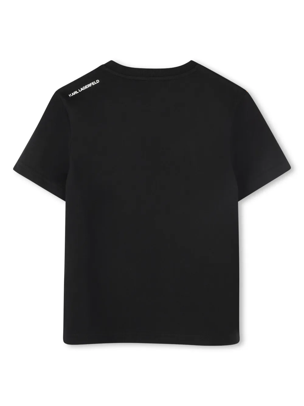 Футболка Ikonik Karl KARL LAGERFELD KIDS, черный — фото 2