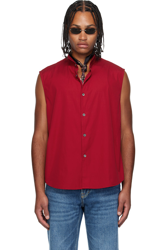 

Our Legacy Рубашка без рукавов «Красное крыло»