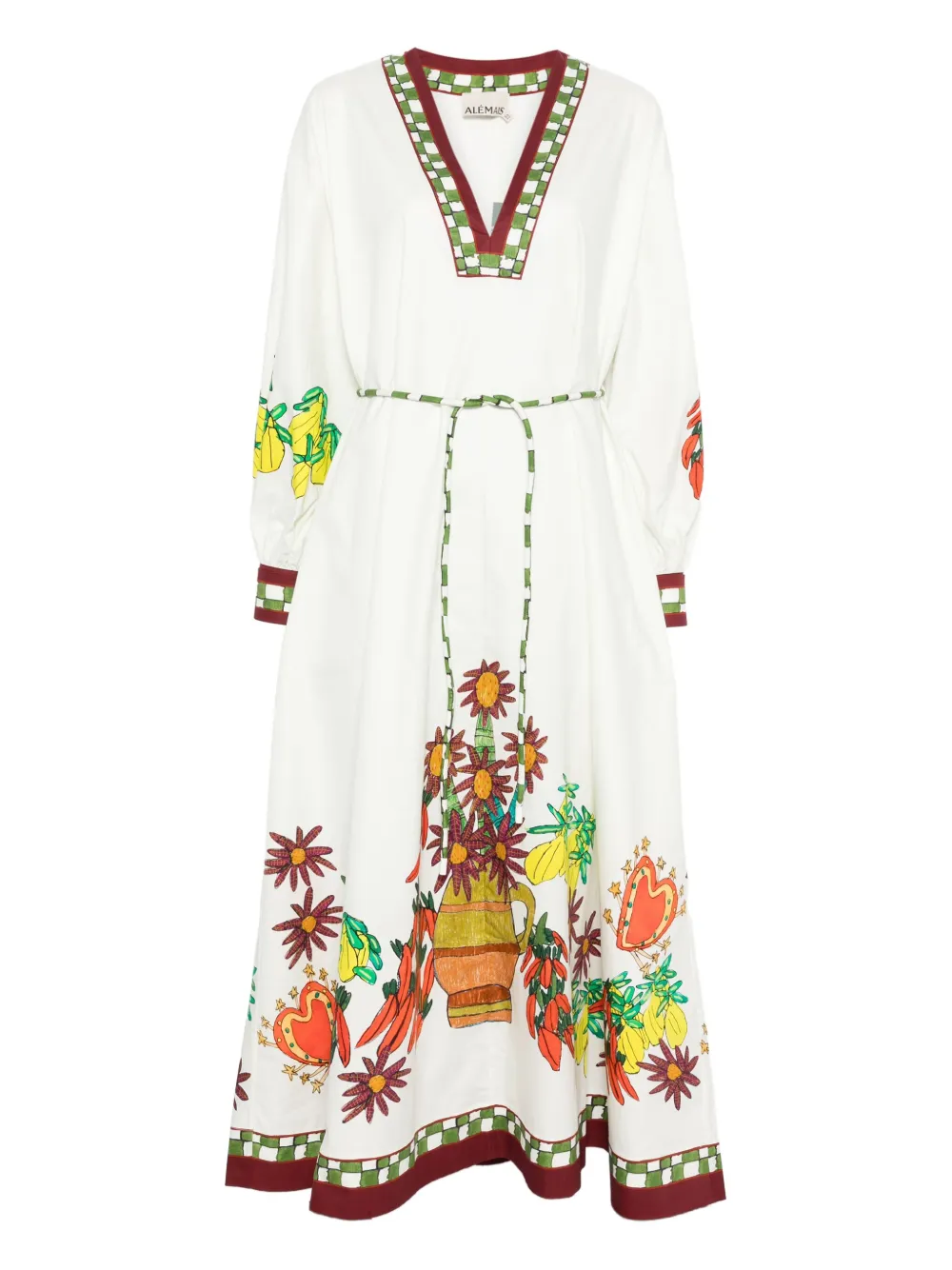 

Платье Katerina с V-образным вырезом ALEMAIS, нейтральный