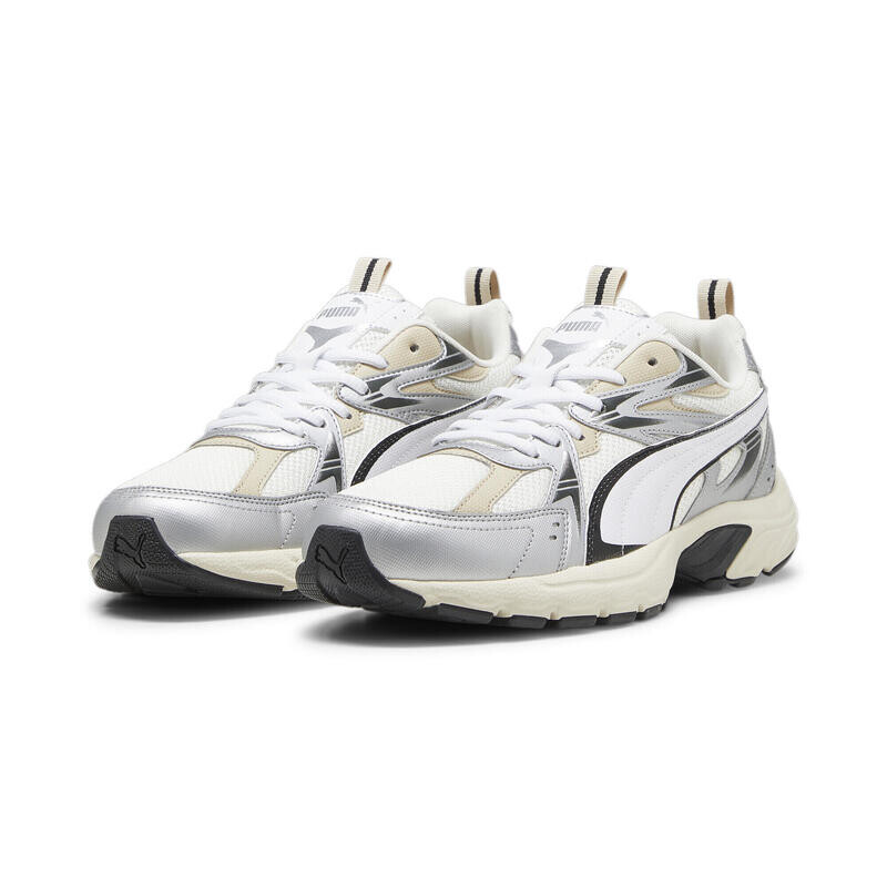 

Кроссовки Milenio Tech PUMA Warm White Silver Metallic, Серый, Кроссовки Milenio Tech PUMA Warm White Silver Metallic