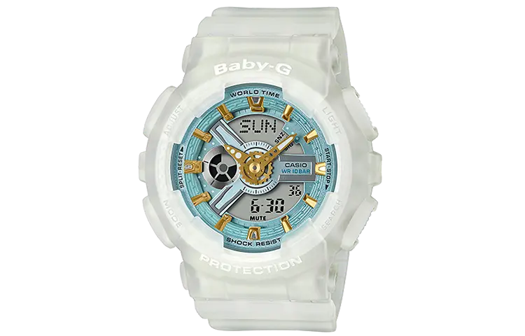 

Женские часы BABY-G BA-110SC-7A синие CASIO