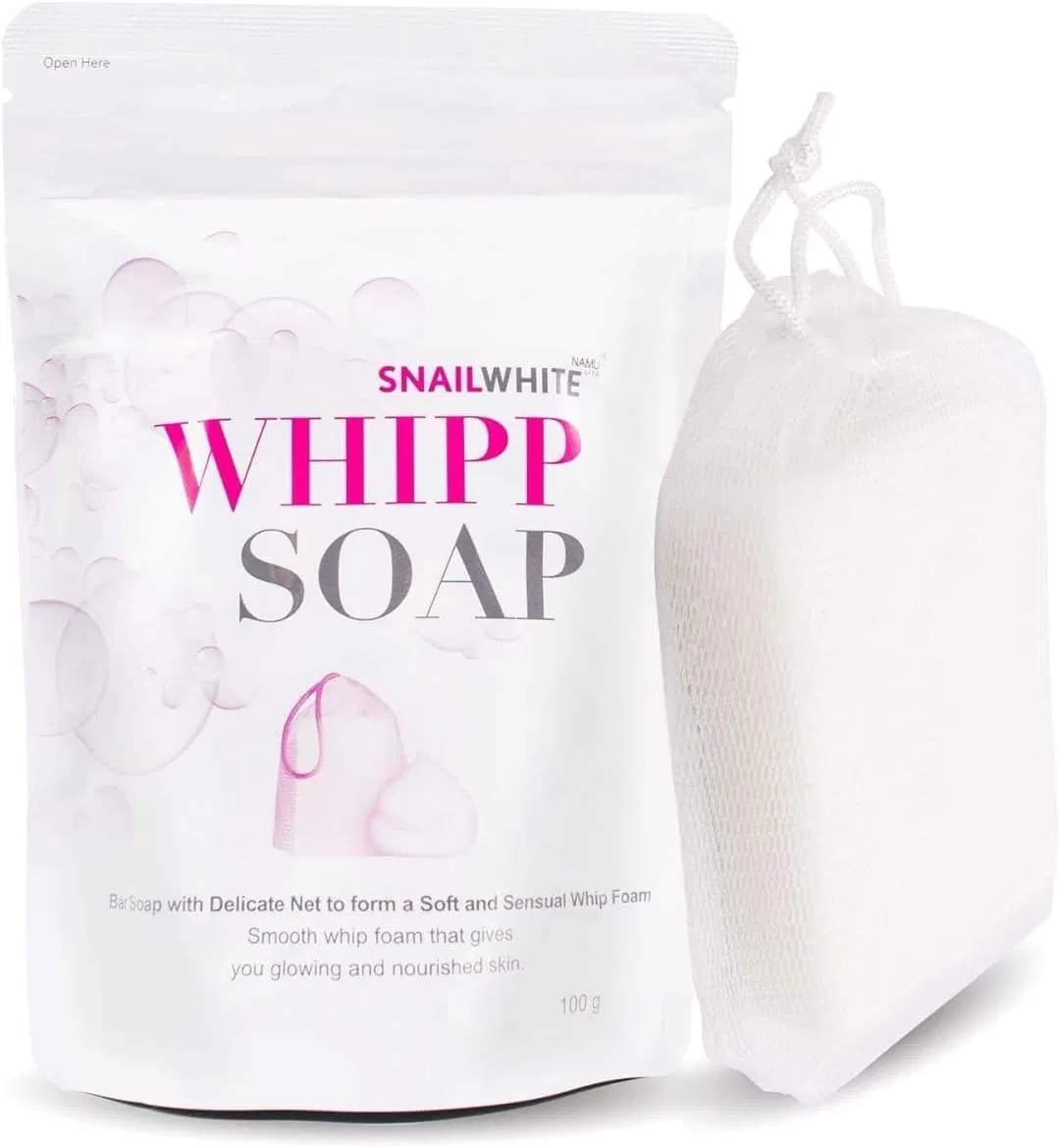 Набор для ухода за кожей из 2 мыл Snail White Whip Soap — фото 3